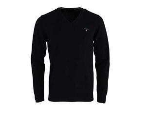 GANT Men's Extrafine Lambswool V-Neck Pullover Sweater (Pack of 1)