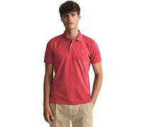 Gant Mens Polo Shirts Casual Manga Corta Trabajo Tee Transpirable Top Algodón