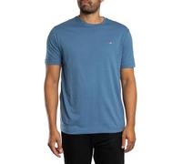 GANT Men's Regular Shield T-Shirt, Muted Turquoise