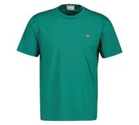 GANT Men's Regular Shield T-Shirt, Muted Turquoise