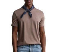 GANT Men's Regular Shield T-Shirt, Muted Turquoise