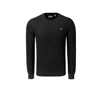 GANT Micro Textured Algodón Jersey Cuello Redondo Sudadera Hombre Regular