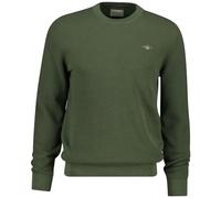 GANT Micro Textured Cotton C-Neck Suéter pulóver Hombre (Pack de 1)