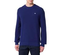 GANT Micro Textured Cotton C-Neck Suéter pulóver Hombre (Pack de 1)