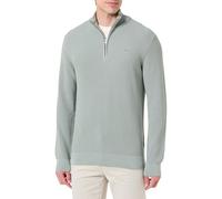 GANT Micro Textured Cotton Half Zip Suéter pulóver Hombre (Pack de 1)