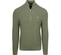 GANT Micro Textured Cotton Half Zip Suéter pulóver Hombre (Pack de 1)