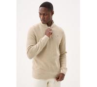 GANT Micro Textured Cotton Half Zip XL Beige