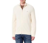 GANT Micro Textured Cotton Zip Cardigan Suéter cárdigan Hombre
