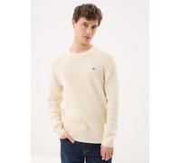 GANT Mini Cable C-Neck L Blanco