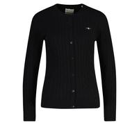 GANT Mujer Chaqueta de Punto - Stretch Algodón Cable Cárdigan, Punto, Logo