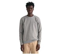 GANT Neck Sweat Sudor DE Cuello C REG Shield, Grey Melange, S para Hombre