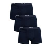 GANT Pack de 3 Calzoncillos Core para Hombre, Azul Marino, Marine, XL