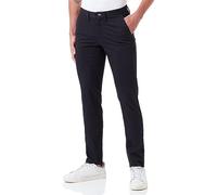 GANT Pantalón clásico para Hombre, Slim Twill Chinos, Negro, estándar, Negro, 30W x 34L