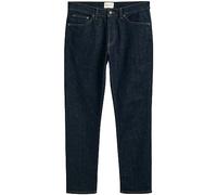 GANT Pantalones Vaqueros Ajustados para Hombre, Azul Oscuro, estándar, Azul Oscuro, 36W x 34L