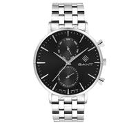 GANT Park Hill Day-Date II (43,5 mm) Esfera Negra/Acero Inoxidable G121012