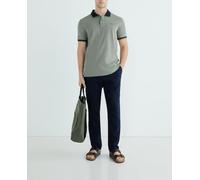 Gant Polo de hombre regular. Verde XL
