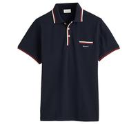 GANT Polo de piqué de 2 Polos Tipping SS 2-Col, Azul Noche, L para Hombre