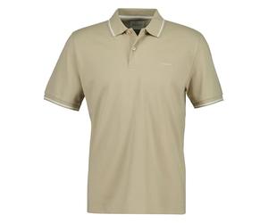 GANT Polo de piqué para Hombre con Encaje, Arena Seca, Oat Beige, L