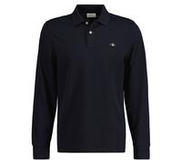 GANT Polo Hombre - Regular Escudo Manga Larga Piquçe Rugby, Manga Larga, Logo