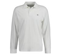 GANT Polo Hombre - Regular Escudo Manga Larga Piquçe Rugby, Manga Larga, Logo
