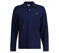 GANT Polo Hombre - Regular Escudo Manga Larga Piquçe Rugby, Manga Larga, Logo