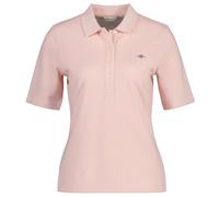 GANT Polo Mujer - Delgado Escudo Piquçe Polo,Media Manga ,Cierre de Botones Logo