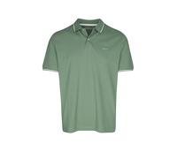 GANT Tipping SS Pique Polo Camisa, Kalamata Green, L Hombres