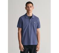 GANT Reg Shield SS Pique Polo Camisa, Dark Jeansblue Melange, XXXXXL para Hombre