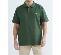 Gant Polo piqué hombre talla grande preppy essentials. Verde 4XL