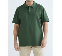 Gant Polo piqué hombre talla grande preppy essentials. Verde 5XL