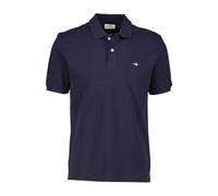 GANT Reg Emb Archive Shield Polo Camisa, Azul Noche, M Hombres