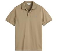 GANT Polo Reg Shield SS Pique, Arcilla Dried, S para Hombre