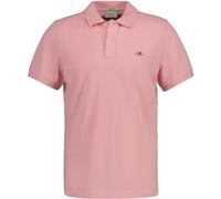 GANT Polo Reg Shield SS Pique, Bubbelgum Pink, M para Hombre