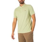 GANT Polo Reg Shield SS Pique, Matcha lechosa, M para Hombre
