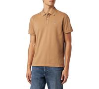 GANT Polo Reg Shield SS Pique para Hombre, Caqui cálido., L