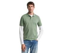 GANT Polo Reg Shield SS Pique Polo para Hombre, Kalamata Green, L