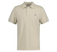 GANT Polo Reg Shield SS Pique, Silky Beige, L para Hombre