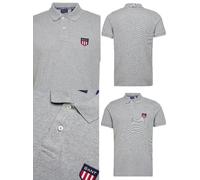 GANT Polo Shirt Retro Shield Polo Camisa Piqué Logo Camiseta Top Poloshirt XL