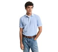 GANT Polo Sunfaded SS Polo para Hombre, Azul (Fresh Blue), 4XL