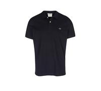 GANT Polo Reg Shield SS Piqué para Hombre Azul Noche 4XL