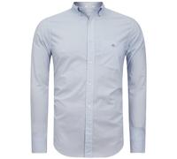 GANT Poplin Shirt Camisa DE Popelina REG, Light Blue, XXXXXL para Hombre