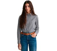 GANT Poplin Striped Shirt Camisa Rayas Popelin REG, Classic Blue, 42 para Mujer