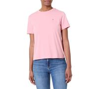 GANT Printed Archive Shield T-Shirt Camiseta, Geranium Pink, XL Mujeres
