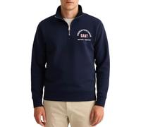 GANT Printed Graphic Half Zip Sudadera Hombre (Pack de 1)