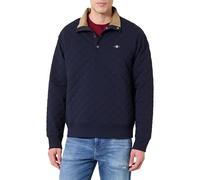 GANT Quilted Sweat Cord Collar Sudadera, Noche Azul, L para Hombre