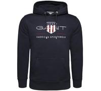 GANT Reg Archive Shield Hoodie Sudadera con Capucha Hombre (Pack de 1)