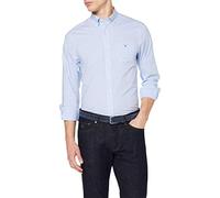 GANT Reg Broadcloth Gingham BD Camisa, Capri Blue, M para Hombre