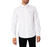 GANT Reg Broadcloth Gingham BD Camisa Hombre (Pack de 1)