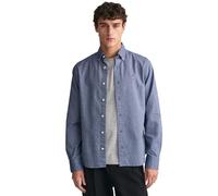 GANT Reg Broadcloth Gingham BD Camisa Hombre (Pack de 1)