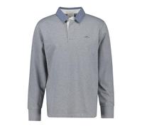 GANT Reg Chambray Heavy Rugger Camiseta, Gris, XL Hombres